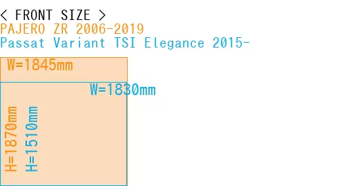 #PAJERO ZR 2006-2019 + Passat Variant TSI Elegance 2015-